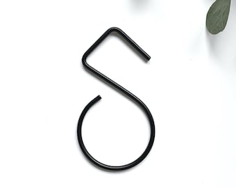 Savana S-hooks, ganchos de techo, ganchos de bricolaje, decoración del hogar, ganchos de cocina, ganchos modernos, ganchos de ropa, ganchos colgantes de plantas