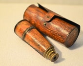 Brass Telescope Personalized Vintage Telescope with Laser Engraved Personalized Leather case gift
