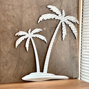 Palm Tree Mirror Palm Tree Wall Art Palm Tree Wall Decor - Etsy