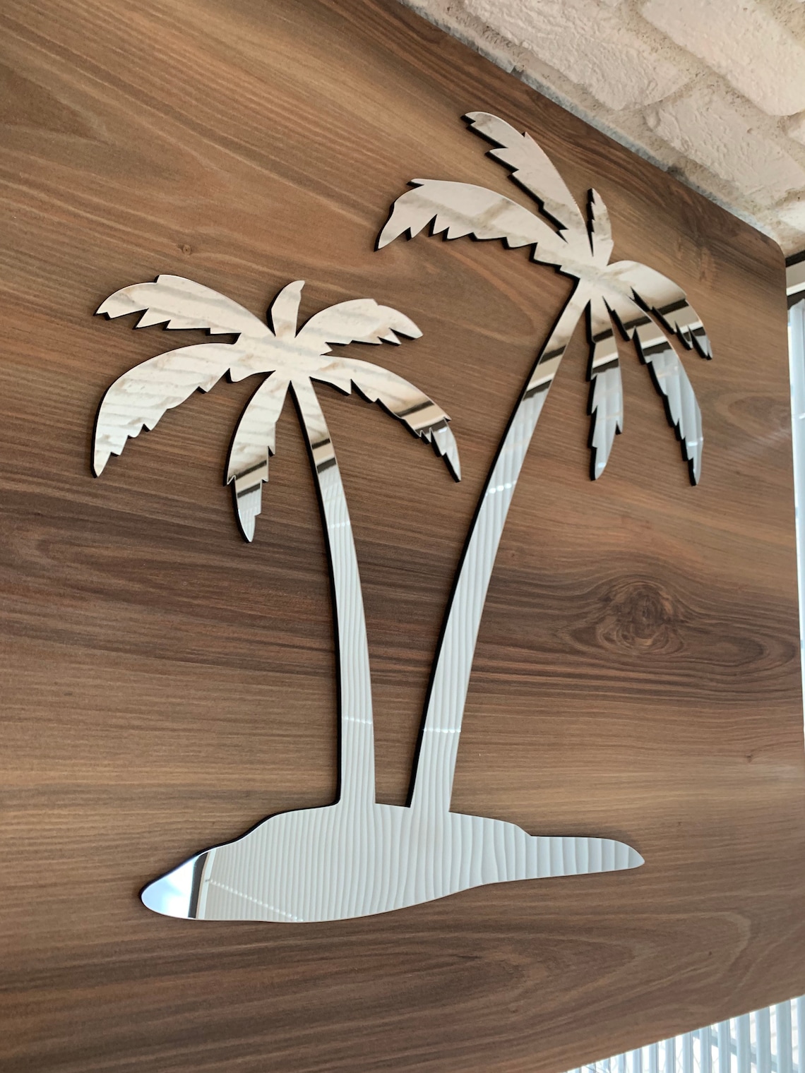 Palm Tree Mirror Palm Tree Wall Art Palm Tree Wall Decor - Etsy