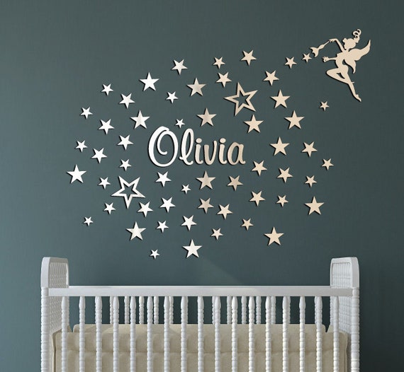 Le Little Star Personalized Wall Mirror Nursery Le Little Star