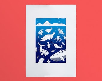 The Arctic Sea, 35x50 cm
