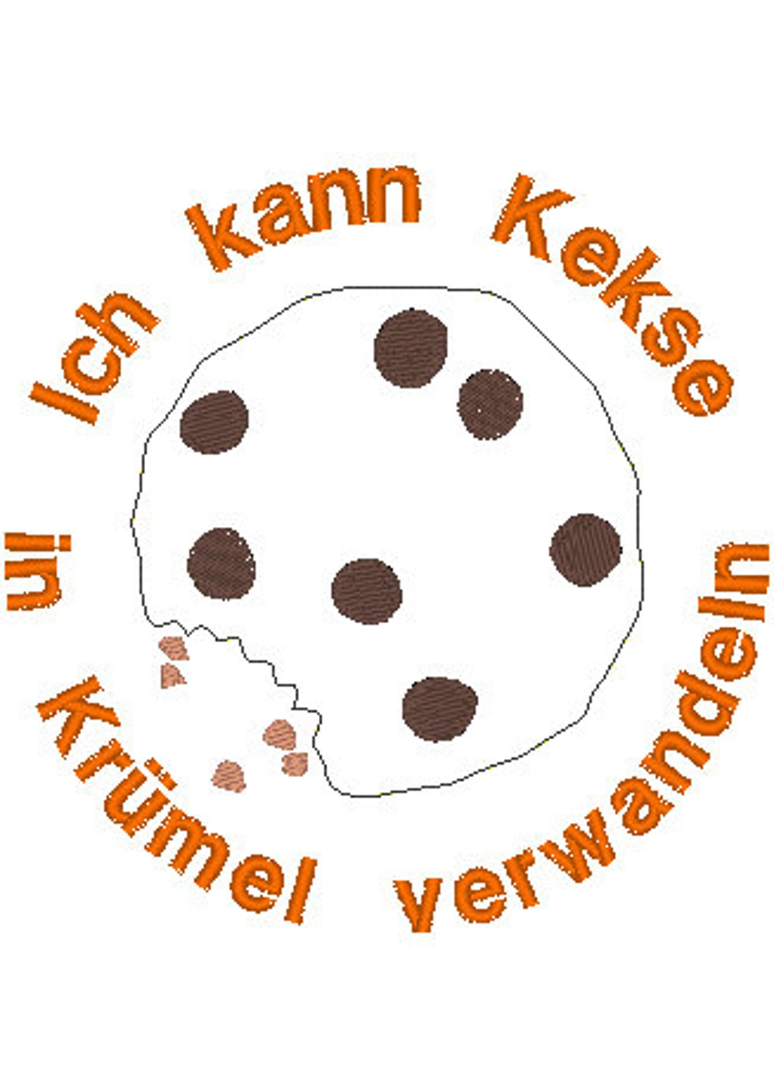 Spruch Ich kann Kekse in Krümel verwandeln Etsy.de