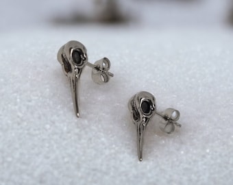 Pendientes Cuervos de Odin / Pendientes Hugin y Munin / Ragnar Lothbrok / Mitologia Nordica / Escudera / Joyeria Vikinga / Vikingos / viking