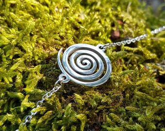 Spiral bracelet / Spiral bracelet / Celtic bracelet / Celtic bracelet / Reincarnation symbol / Eternal symbol / Celtic symbolism