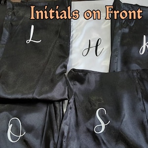 Bridesmaid Robes, Bridal Party Robes,Customised robes, Bachelorette Party Robes,Satin Robes, Wedding Gowns,Personalized Robes,Silky Robes