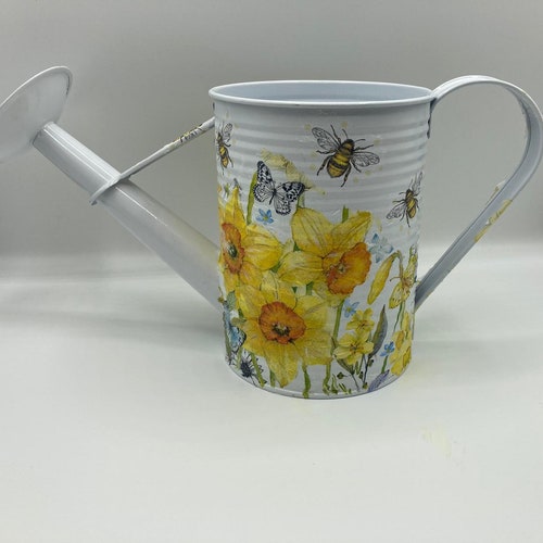 Decorative Metal Watering Can Gift for Garden 88 Oz Etsy
