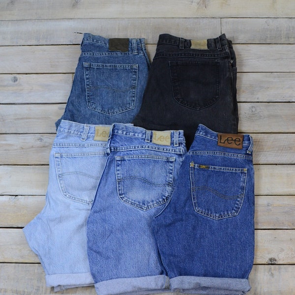 Vintage Lee Denim Shorts Various