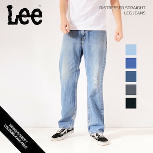 Vintage LEE Distressed Straight Leg Jeans Grey Blue Various Sizes