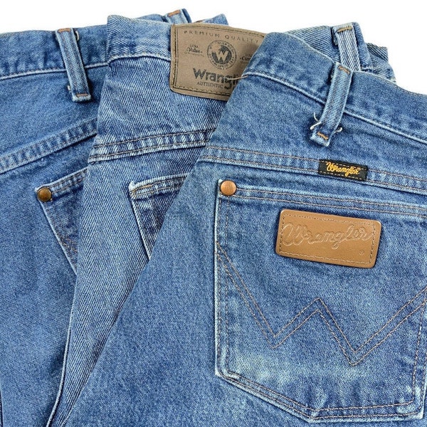 Vintage WRANGLER Grade B Straight Leg Jeans Mid Blue Various Sizes