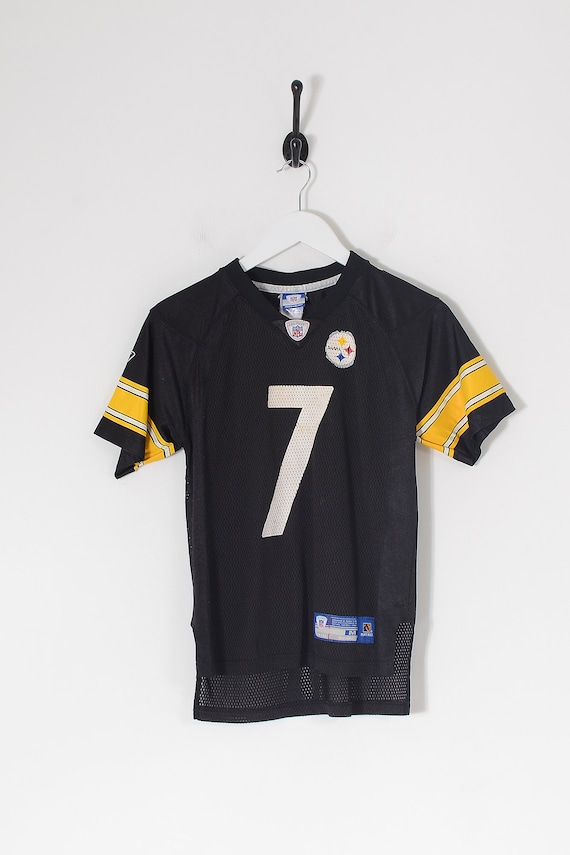 Vintage Reebok NFL Pittsburgh Steelers American Football Jersey Black Medium
