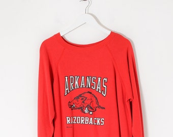 Arkansas Razorback Sweatshirt - Etsy UK