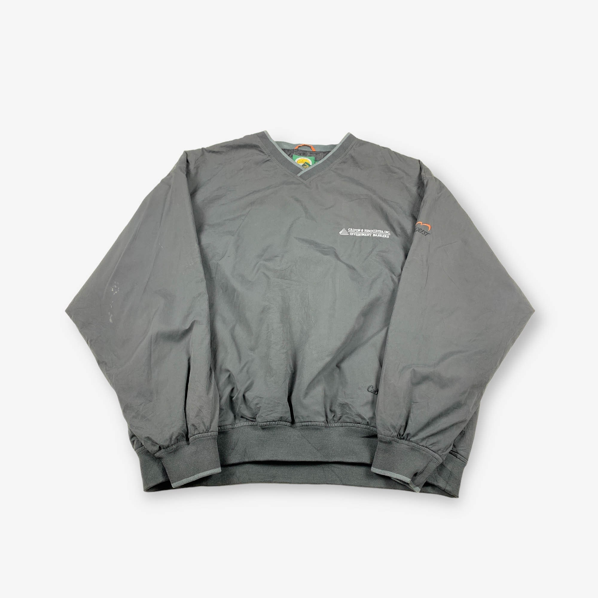 Vintage Cabela s Windbreaker Jacket Charcoal XL Etsy