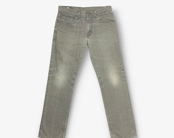 Vintage Levi's 511 Slim Fit Boyfriend Jeans Grey W28 L28