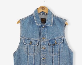 denim jacket sleeveless
