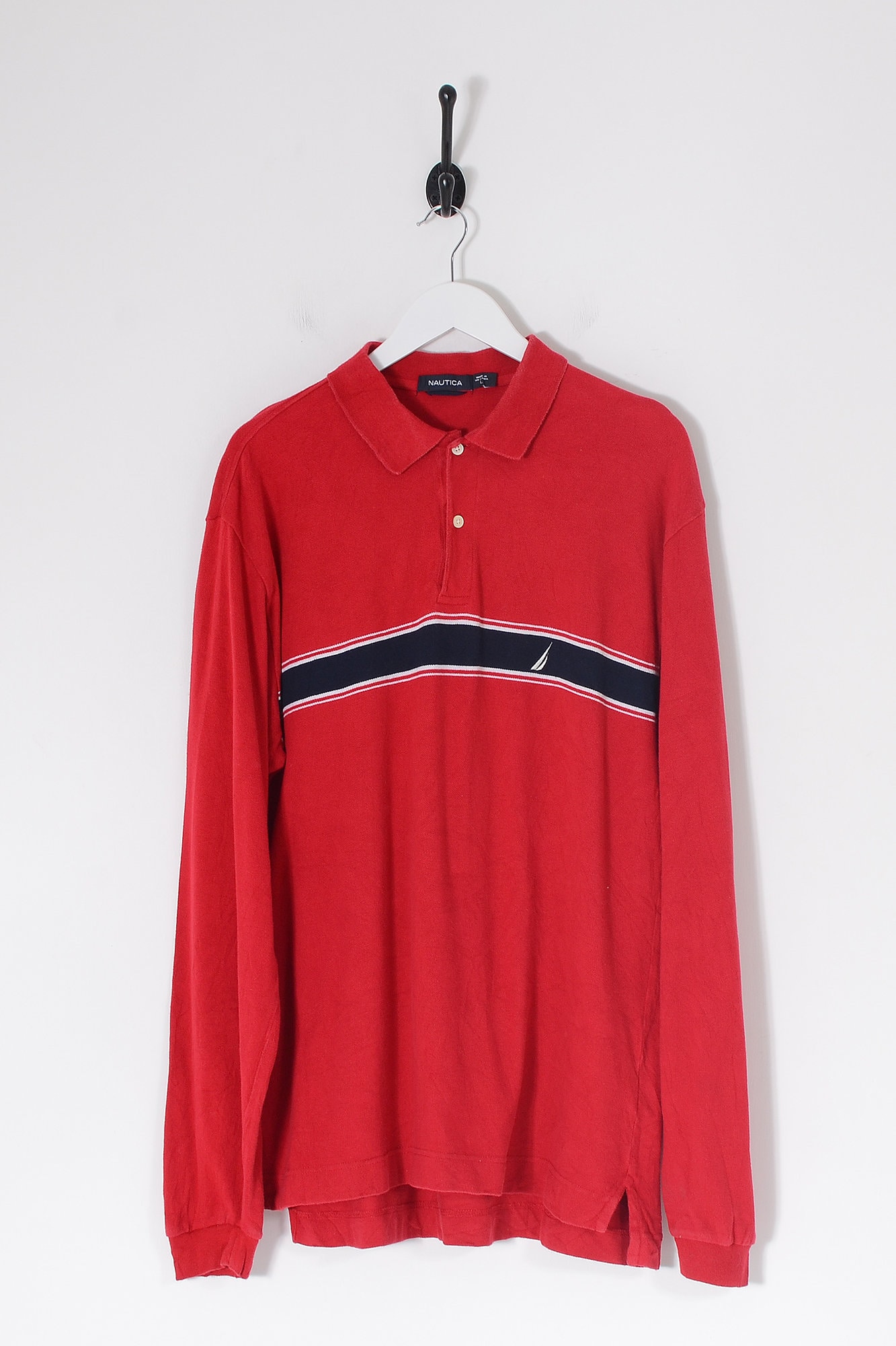 Vintage NAUTICA Long Sleeve Striped 