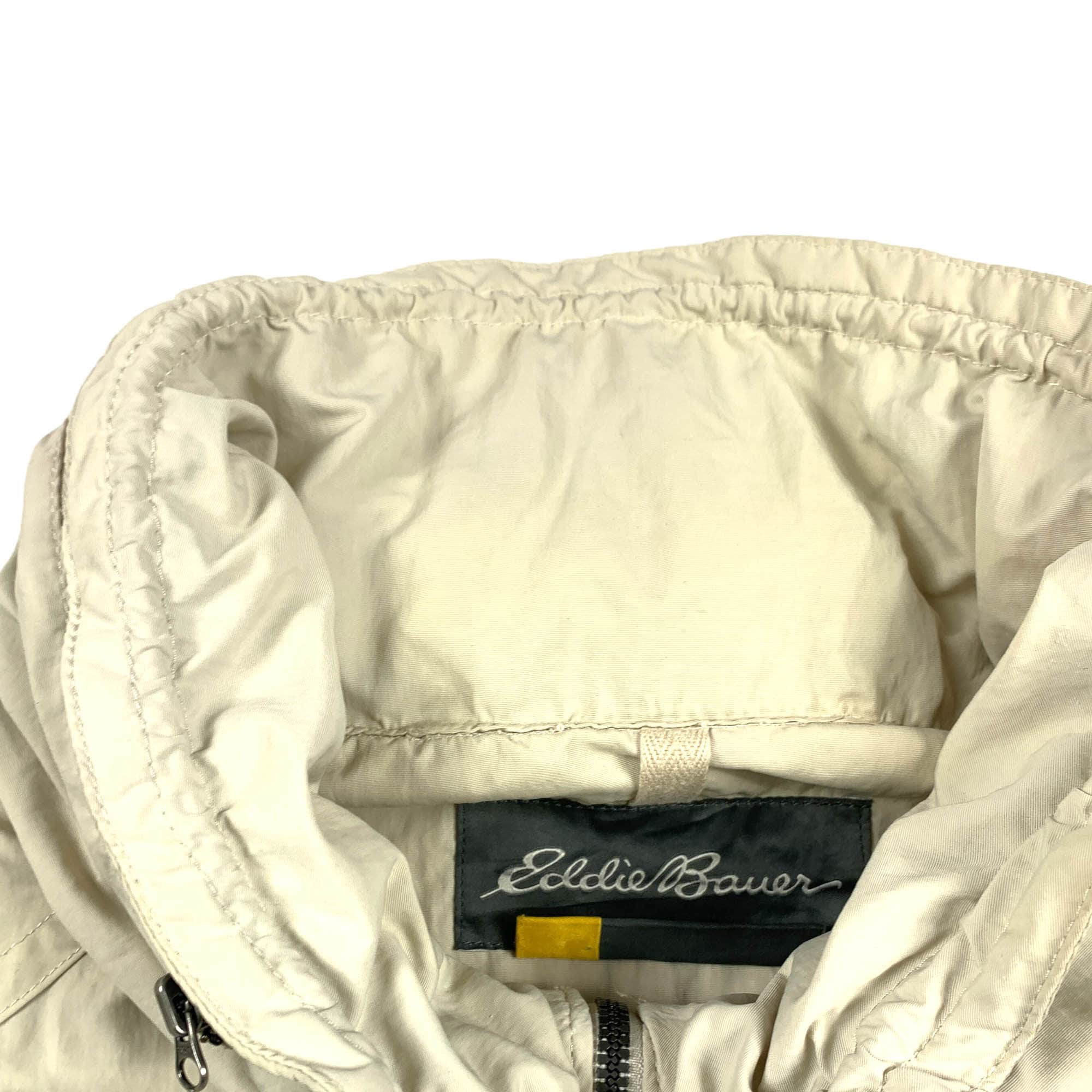 Vintage EDDIE BAUER Cargo Utility Jacket Cream Medium Etsy UK