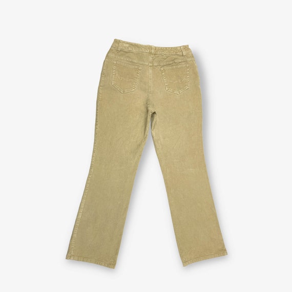 Vintage St John s Bay Bootcut Corduroy Trousers Beige W30 L30