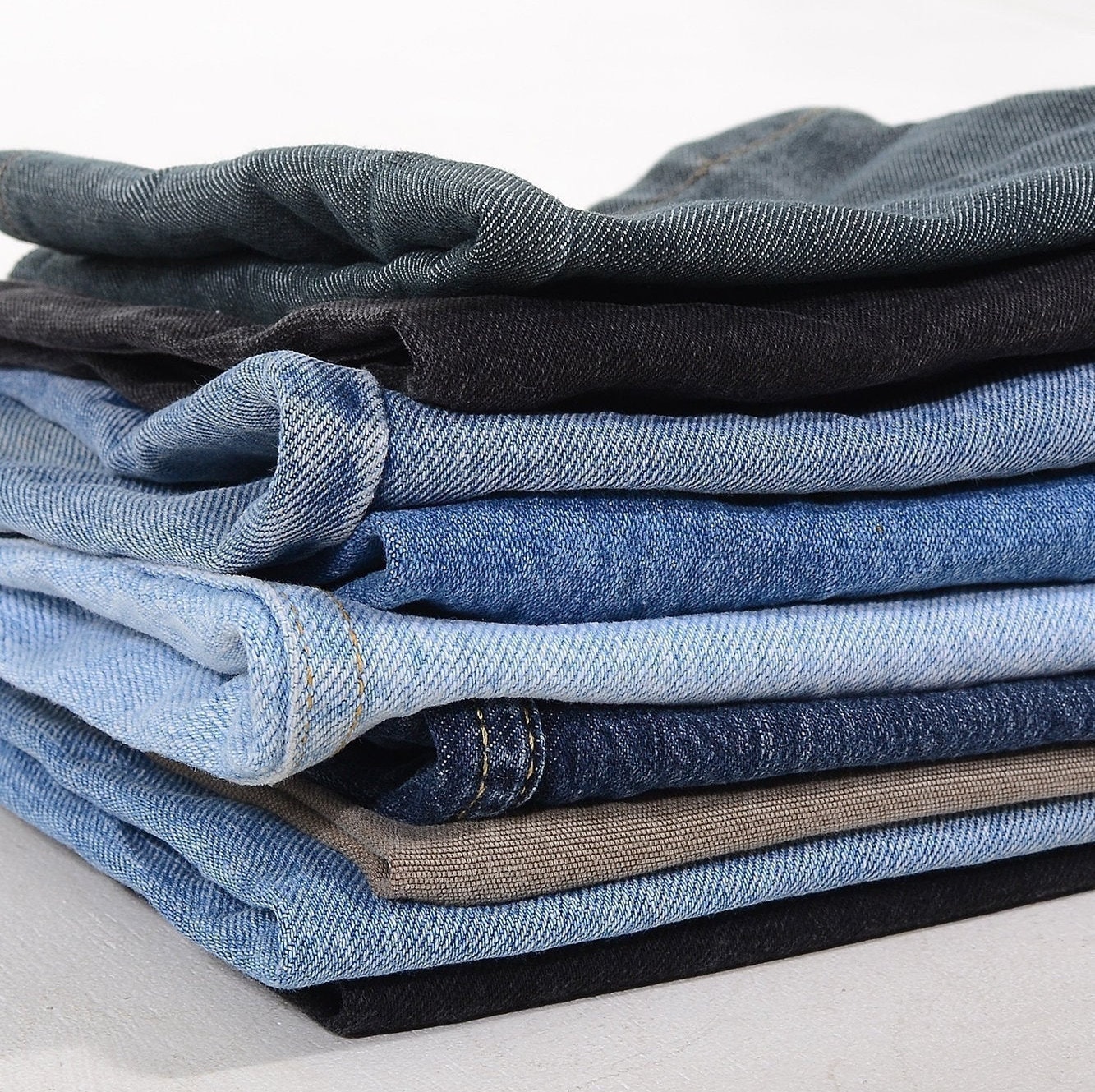 Denim Scrap Legs Fabric & Textile Customisation - Etsy UK