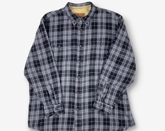 Chemise en flanelle à carreaux Outdoor Life Charcoal XL