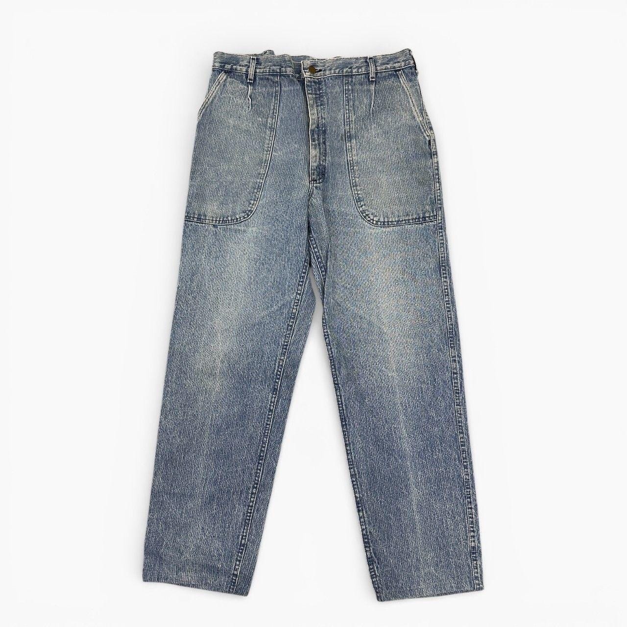 Pinstriped Lee Jeans - Etsy