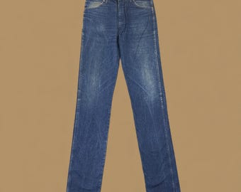 Vintage Wrangler Tall Straight Leg Jeans Dark Blue W36 L44