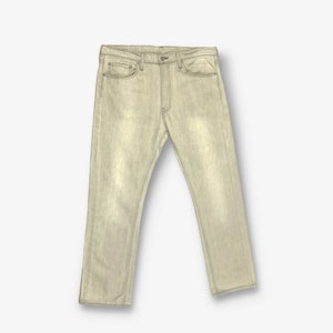 Vintage Levi's 513 Slim Fit Jeans Grey W36 L30