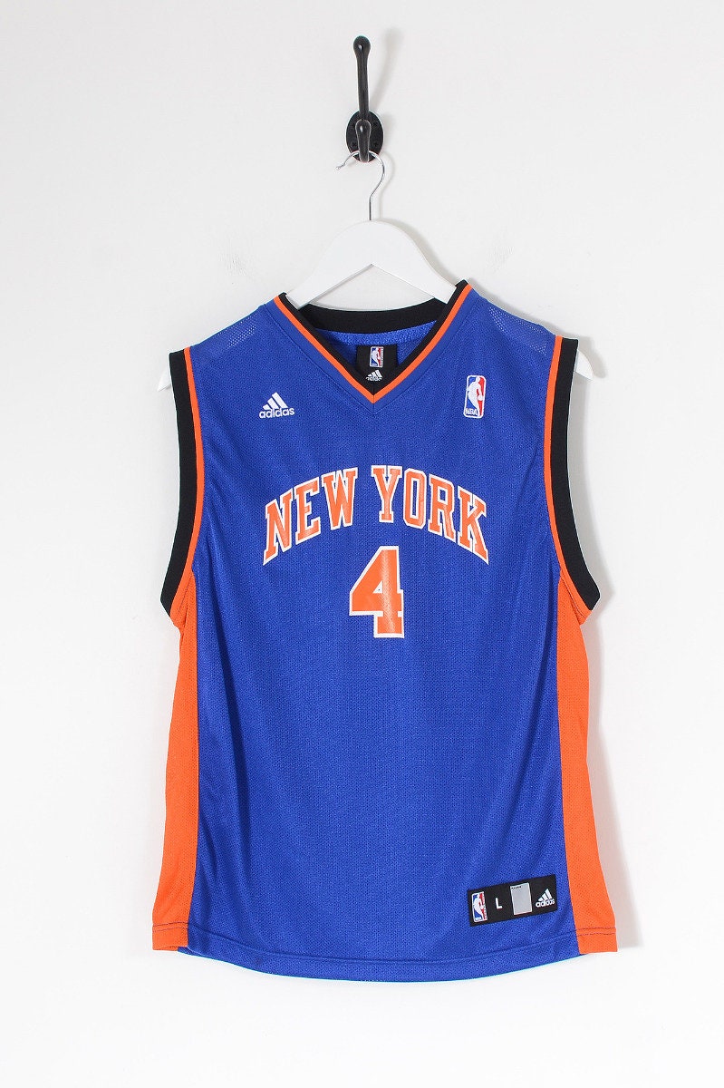 Vintage New York NBA Baloncesto Jersey Azul - Etsy