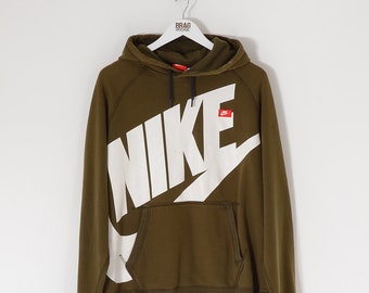 olive green nike sweater