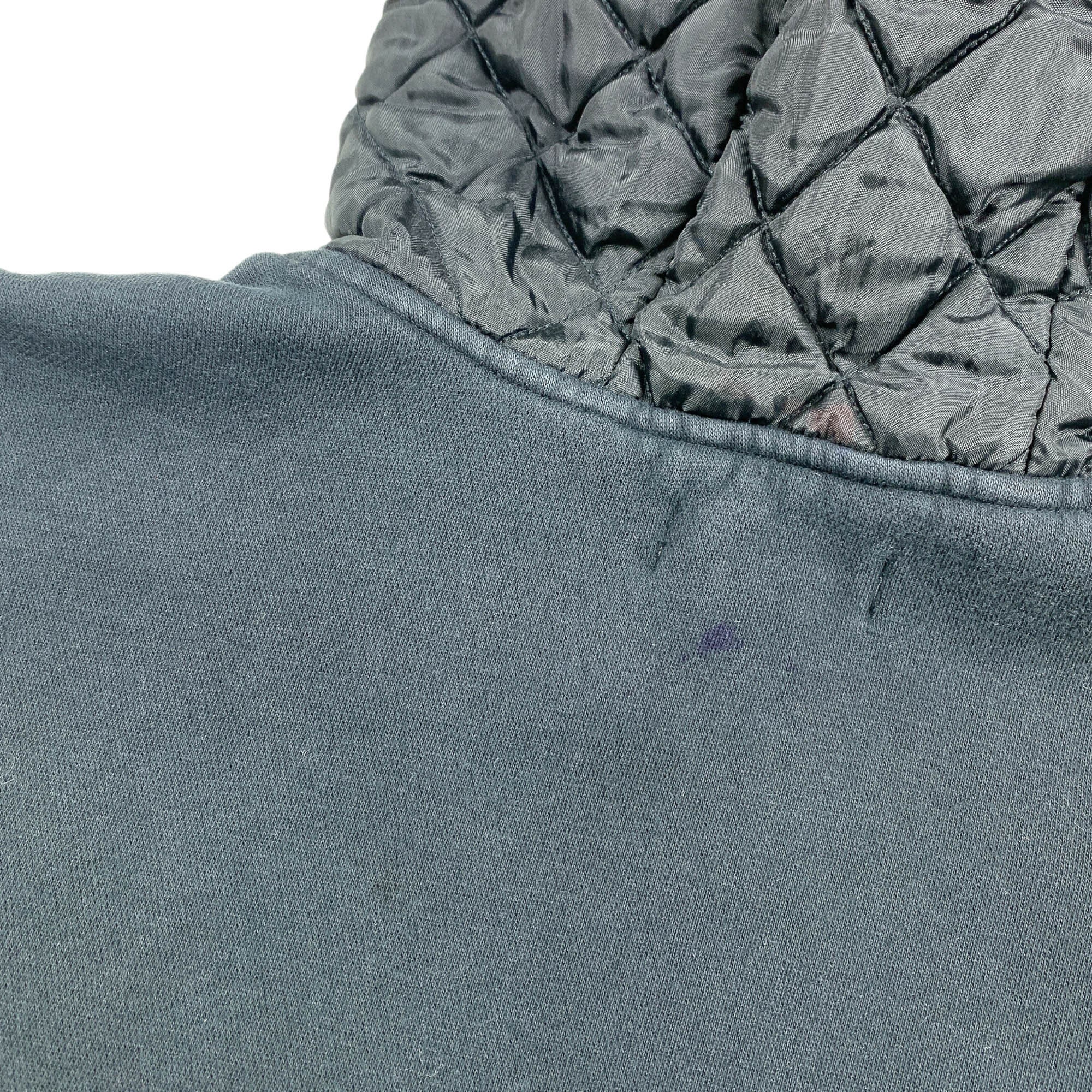 Adidas shop quilted hoodie