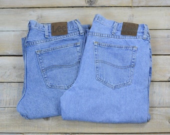 Vintage LEE Grade B Regular Fit Jeans Light Blue Various Sizes