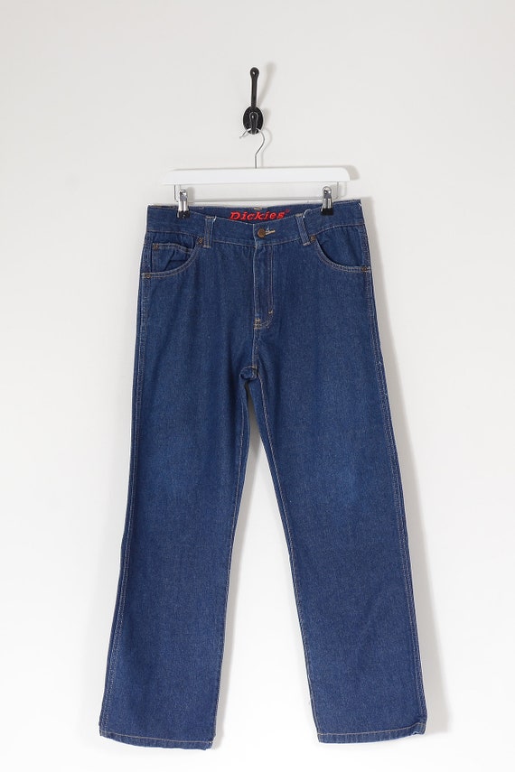 Vintage DICKIES Straight Leg Jeans Dark 