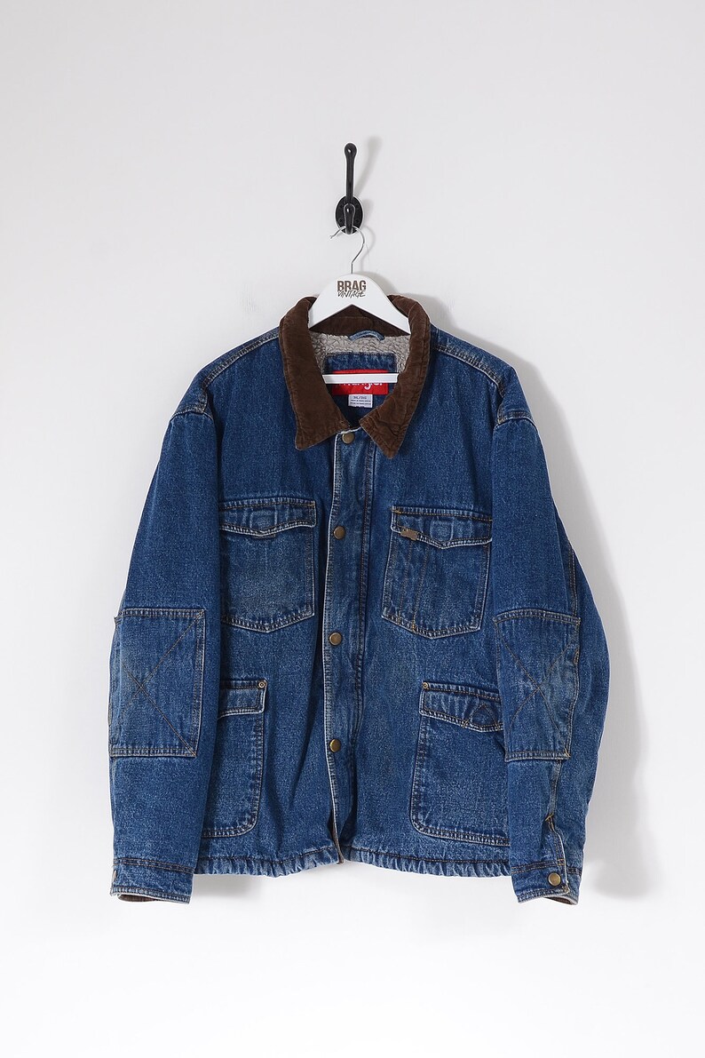 wrangler denim jacket 3xl