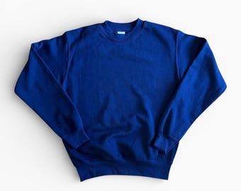 Fruit Of The Loom Navy Blue Sweatshirt Small