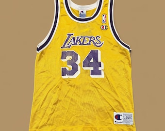 Vintage Champion NBA Los Angeles Lakers O'neal Basketball
