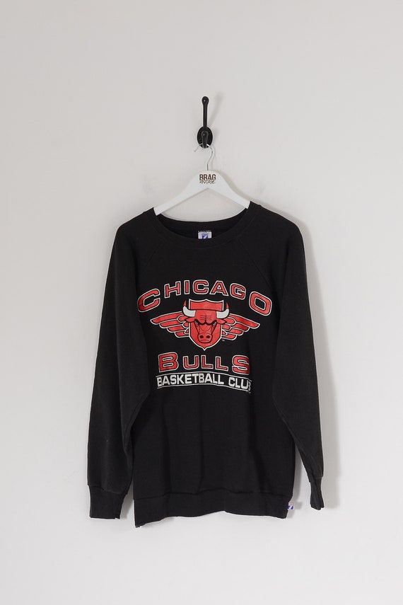 Vintage NBA 90s Chicago Bulls Logo Sweatshirt, Basketball Shirt