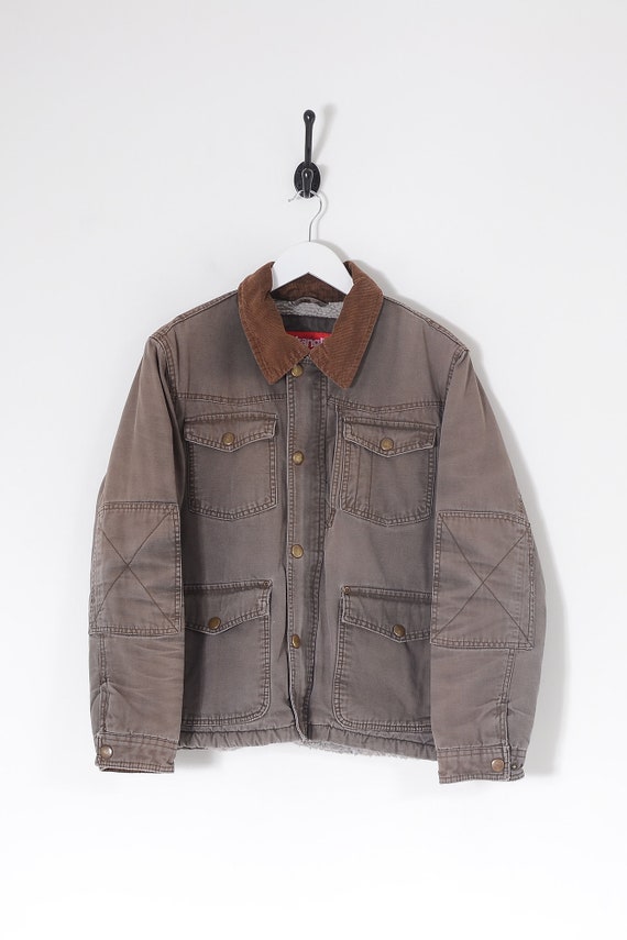 Vintage WRANGLER Sherpa Lined Denim 
