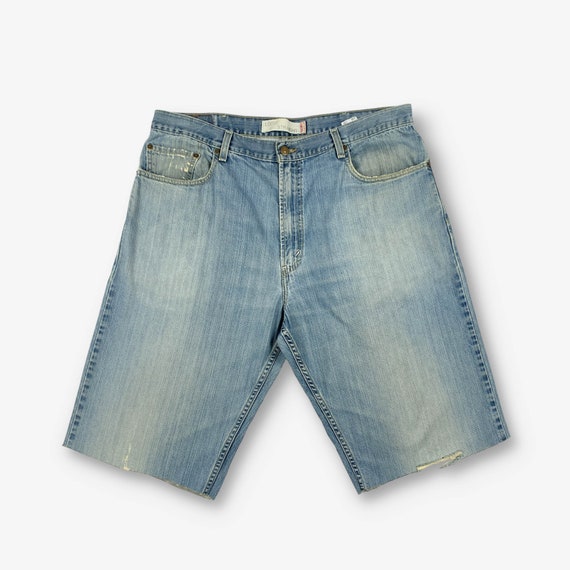 Vintage Levi's 569 Loose Fit Cut Off Denim Shorts… - image 1