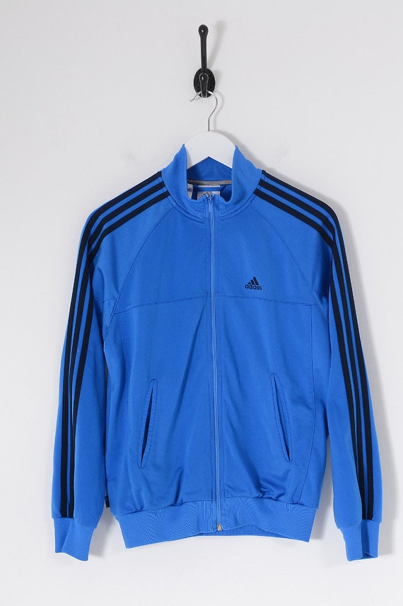 vintage adidas jacket blue