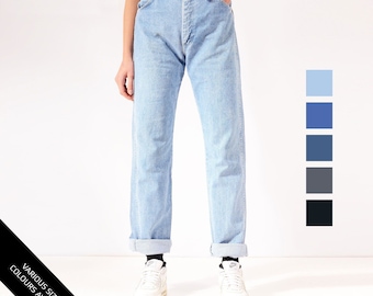 Vintage WRANGLER Charcoal Boyfriend Fit Jeans Various Sizes GRADE B