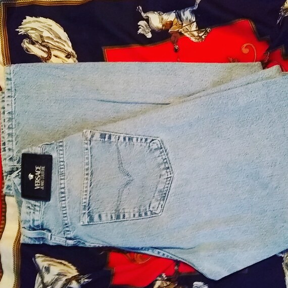 Vintage 1990s Versace High-waist Jeans