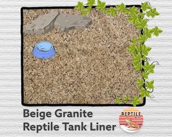 Beige Granite Reptile Liner