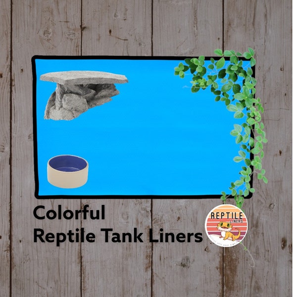 Colorful Reptile Tank Liners