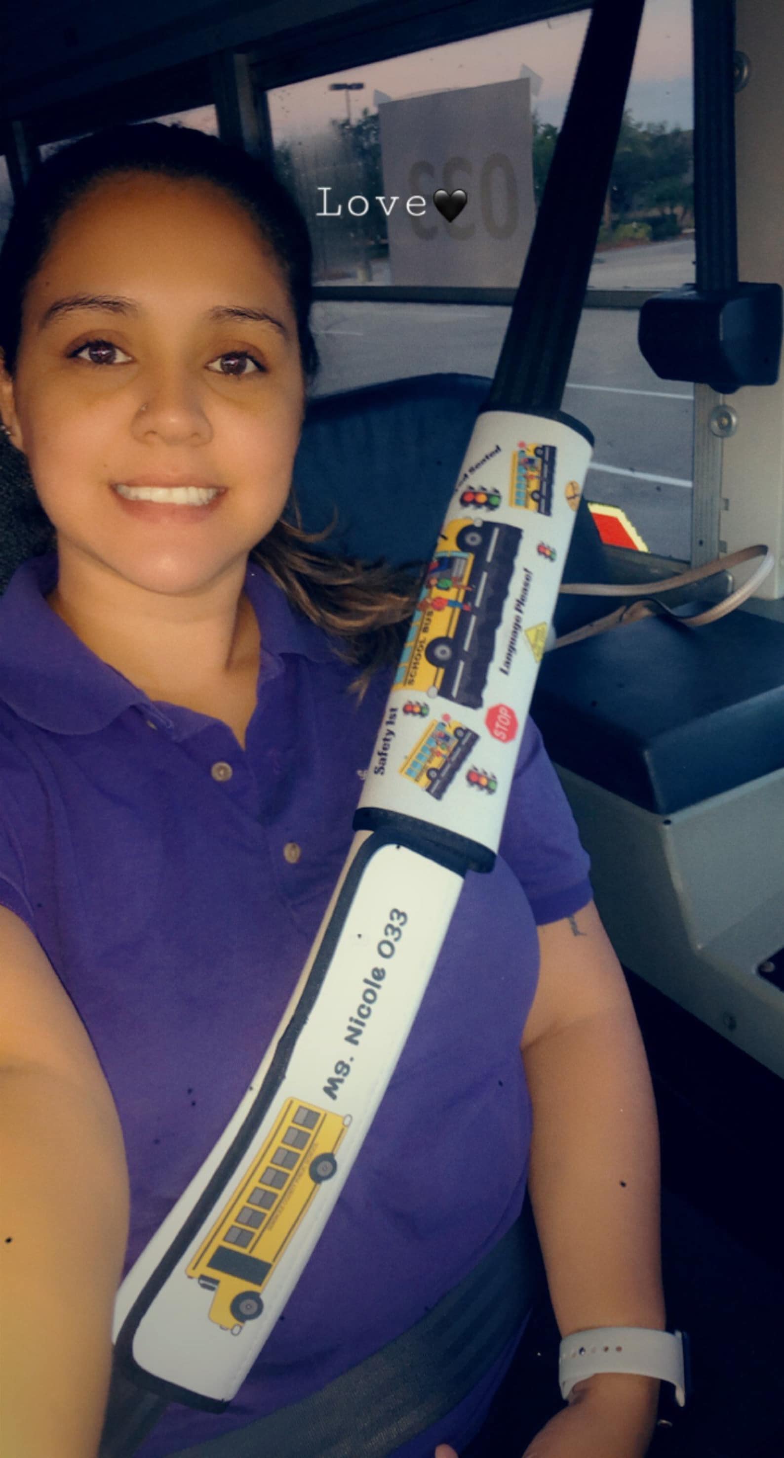 School Bus Seat Belt Cover Gift for School Bus Driver Etsy