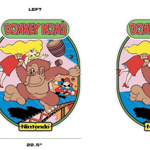 Donkey Kong Decor Etsy