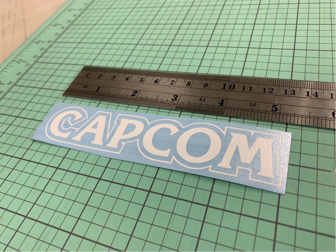 Capcom Logo Decal - Etsy