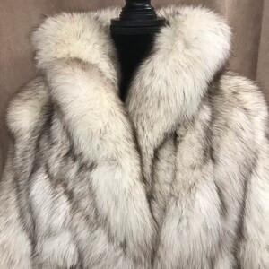 Turquoise Women/'s Collar real polar fox fur festive look cinema style collar vintage collar theatre collar retro collar for party one size.