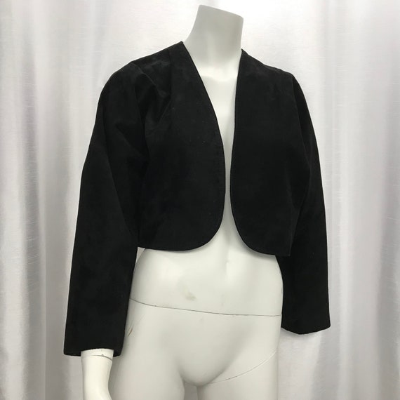 zara black suede jacket