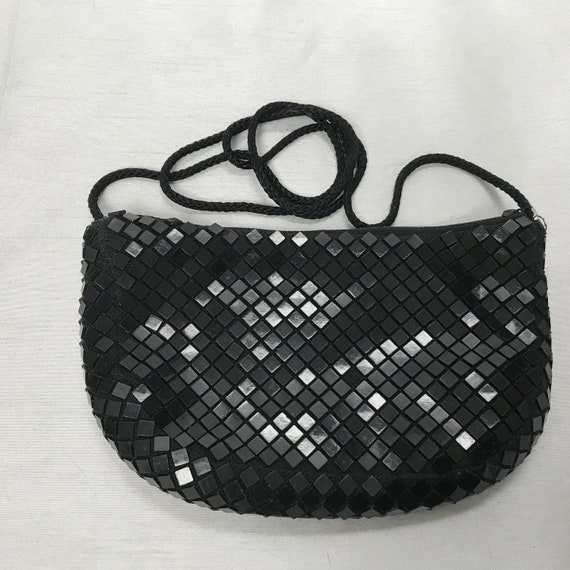 vintage black handbag