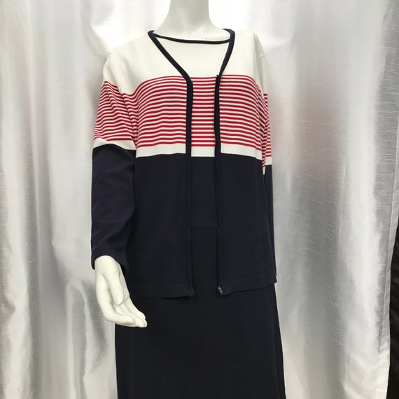 dress and sweater set